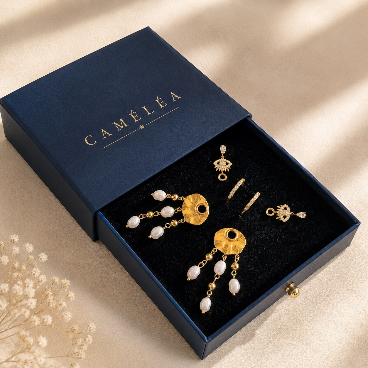 Caméléa – bijoux d’oreilles interchangeables