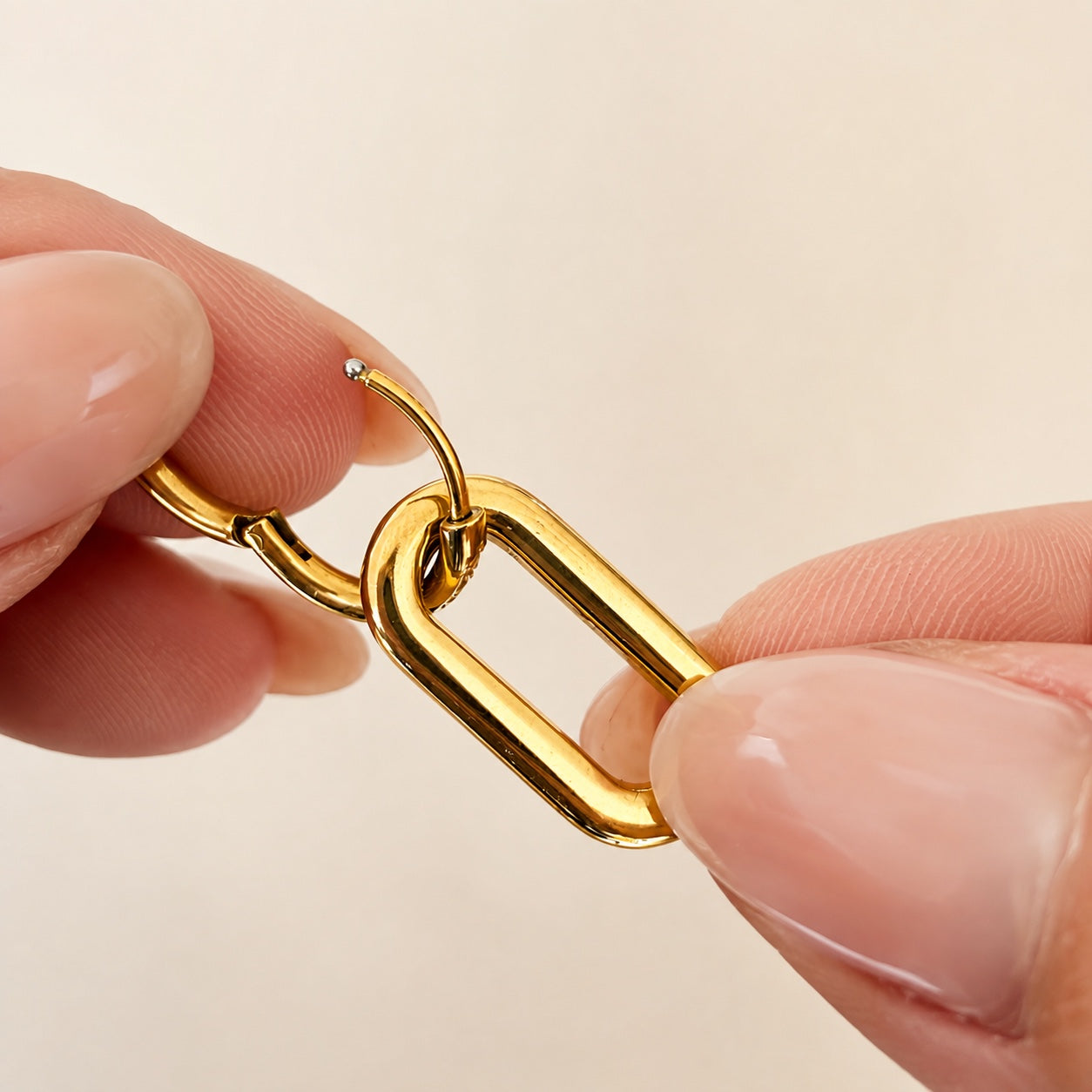 Breloque Lien interchangeable pour boucle d’oreille Caméléa